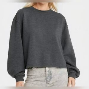 Universal Thread Charcoal Gray Sweatshirt XS